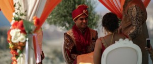Indian Wedding Ceremony Groom Santorini