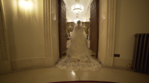 Saudi Arabian Wedding London Four Seasons Ten Trinity Square Vera Wang Wedding Dress