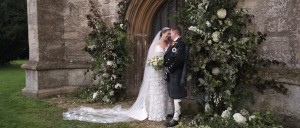 floral arch wedding inspiration bath