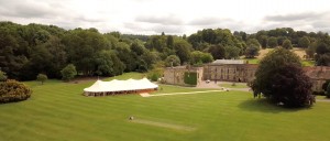 luxury marquee wedding newburgh priory