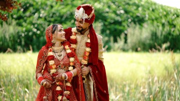 Intimate Indian wedding in Cheshire