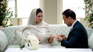 wedding Surrey luxury Beaverbrook wedding video Hampshire wedding videographer luxury wedding venue rob van helden floral design intimate nikah ceremony wedding ceremony