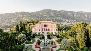 villa ephrussi wedding south of France Japanese tea ceremony asian wedding videographer London