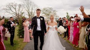 A luxury marquee wedding in Cheshire filmed by "The Wedding Filmmakers"