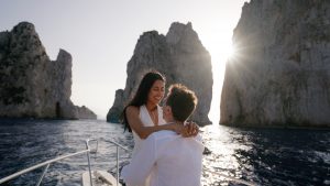 Indian Wedding in Sorrento Engagement shoot in Capri Italy Destination Wedding Videographer Italy